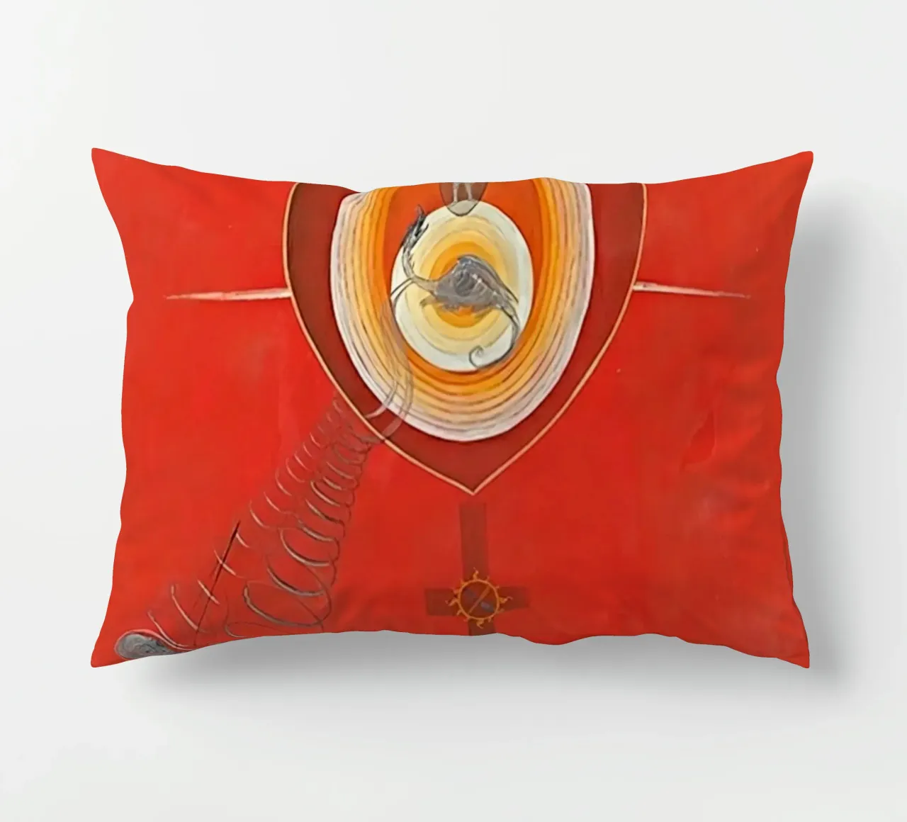 Hilma af Klint - La Colomba n. 08 Gruppo IXUW n. 32 cuscino da William Store