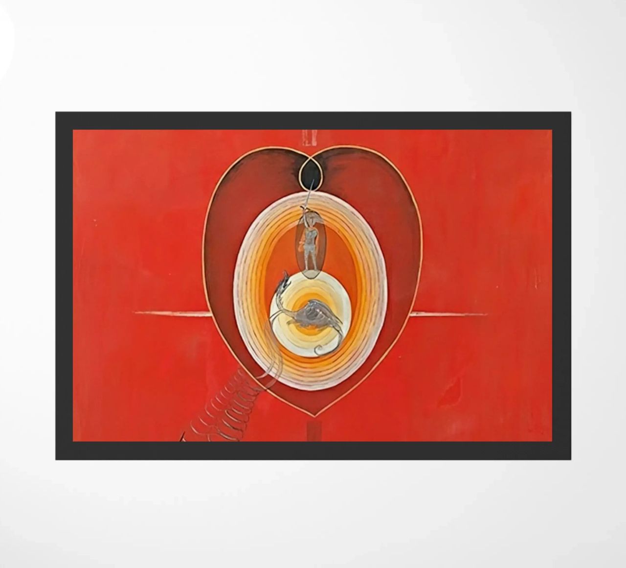 Hilma af Klint - La Colomba n. 08 Gruppo IXUW n. 32 zerbino da William Store