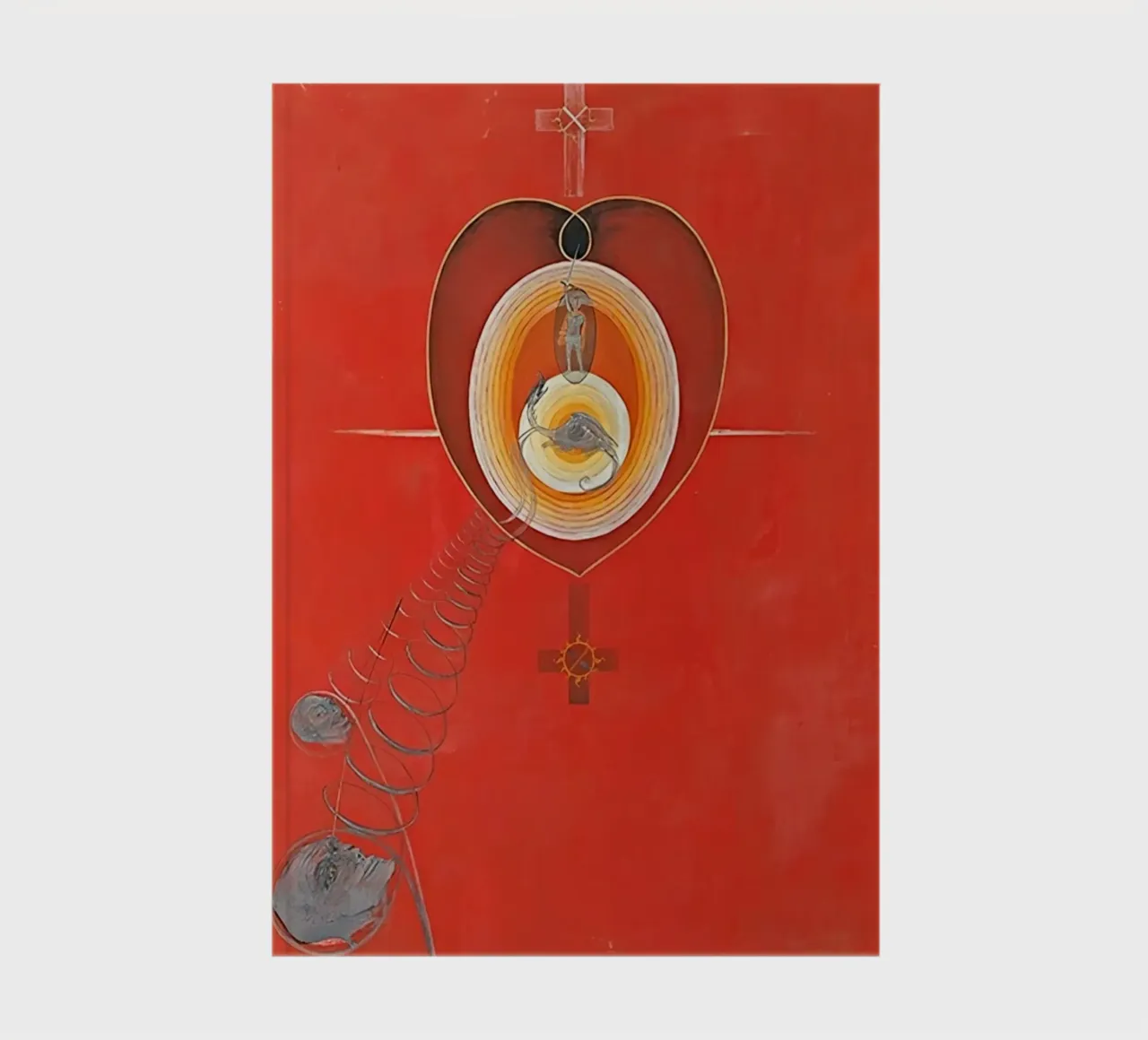 Hilma af Klint - TheThe Dove No. 08 Group IXUW No. 32 notebook by William Store