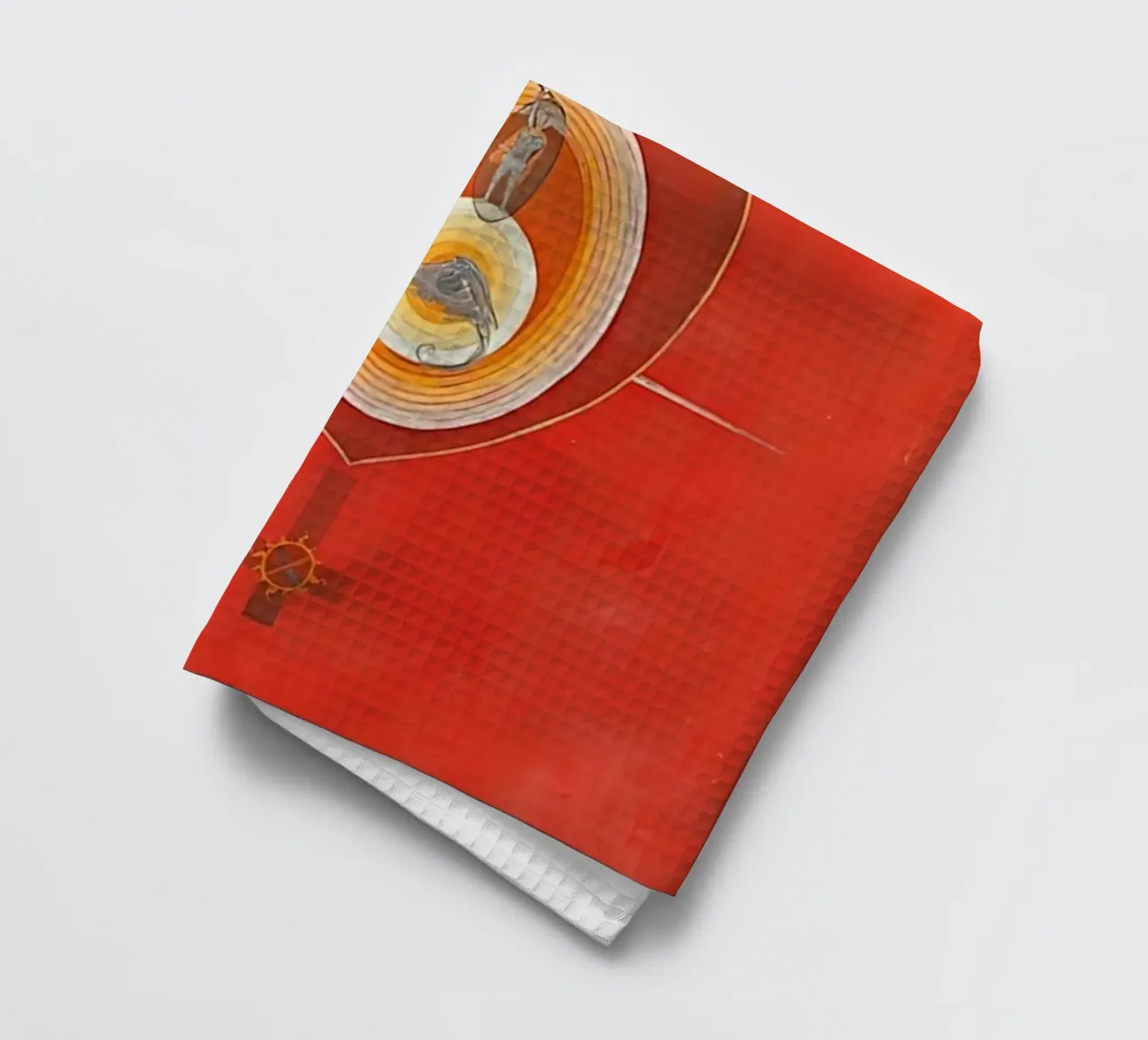 Hilma af Klint - La colombe n° 08 Groupe IXUW n° 32 torchon de William Store