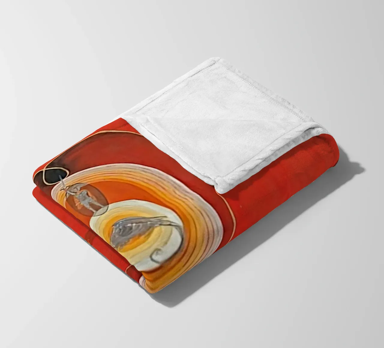 Hilma af Klint - La Colomba n. 08 Gruppo IXUW n. 32 coperta in pile da William Store