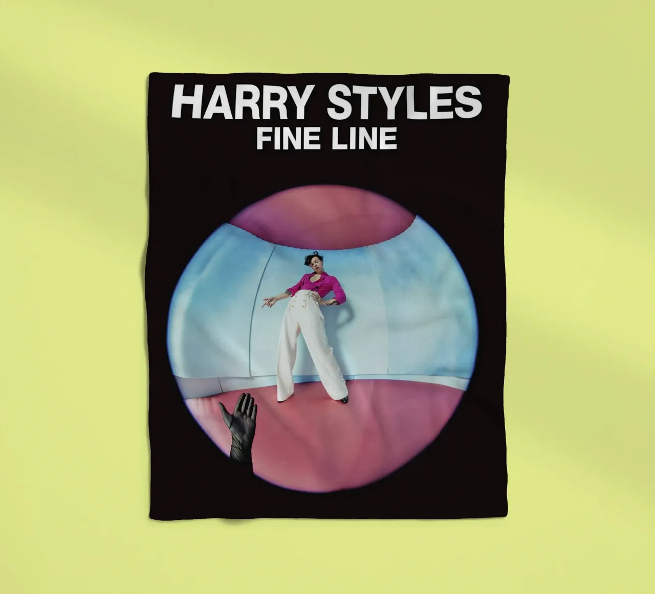 FIne Line Style Harry Styles coperta in pile da Retro Store