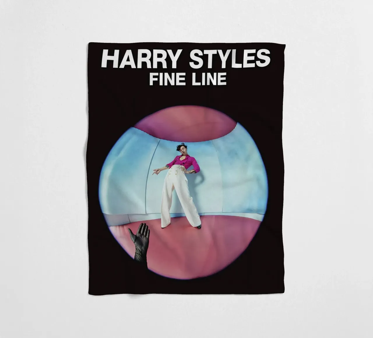 FIne Line Style Harry Styles coperta in pile da Retro Store