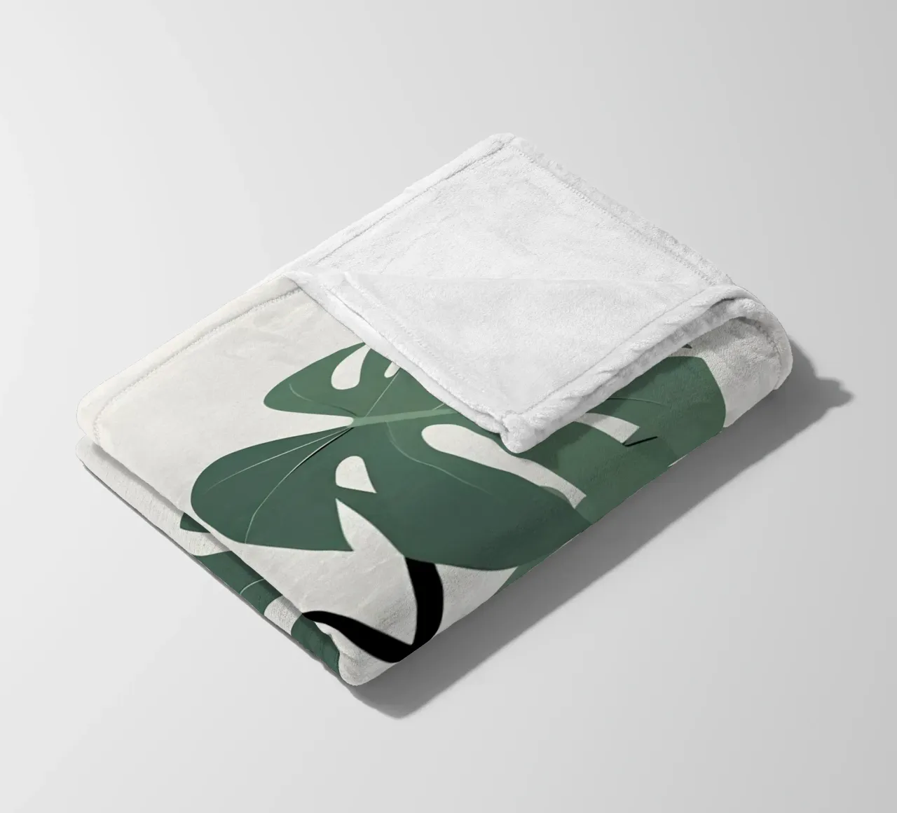 Filodendro a foglie spaccate coperta in pile da Botanical Gallery