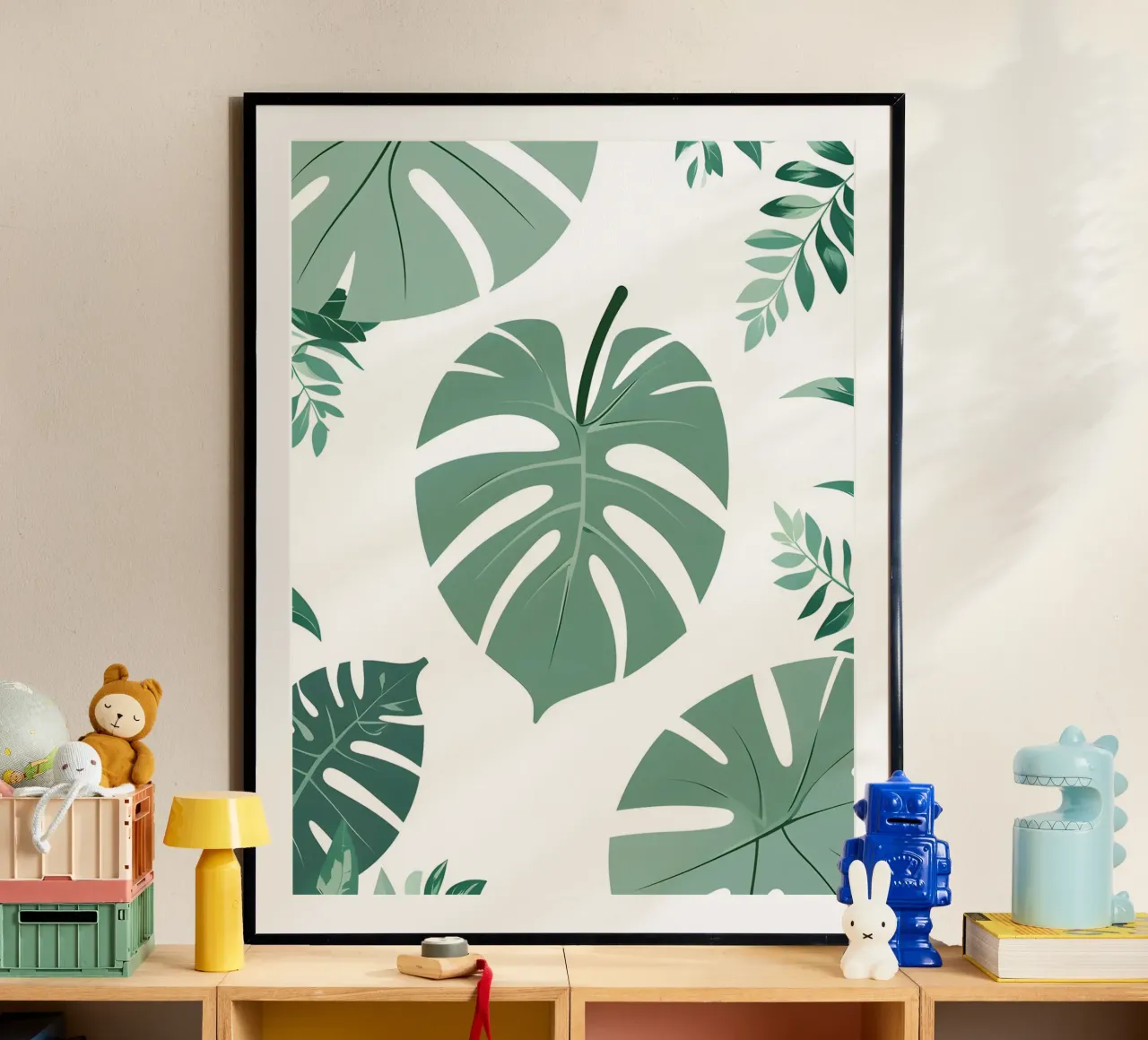 Split Leaf Philodendron poster by botanical