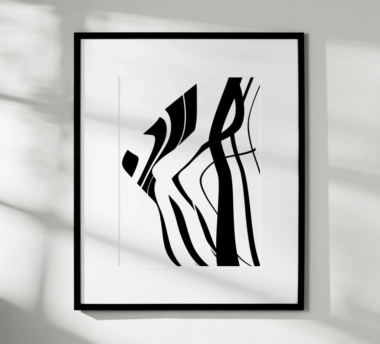 Organic 4 | Black & White poster de sabidussi
