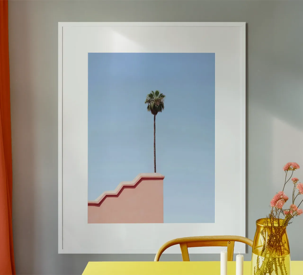 On The Edge poster con telaio in plastica da lennytravers