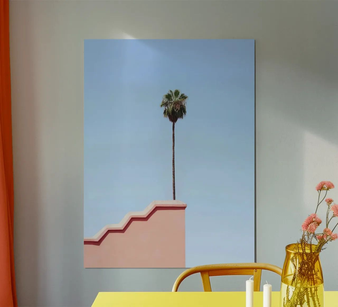 On The Edge poster con telaio in plastica da lennytravers