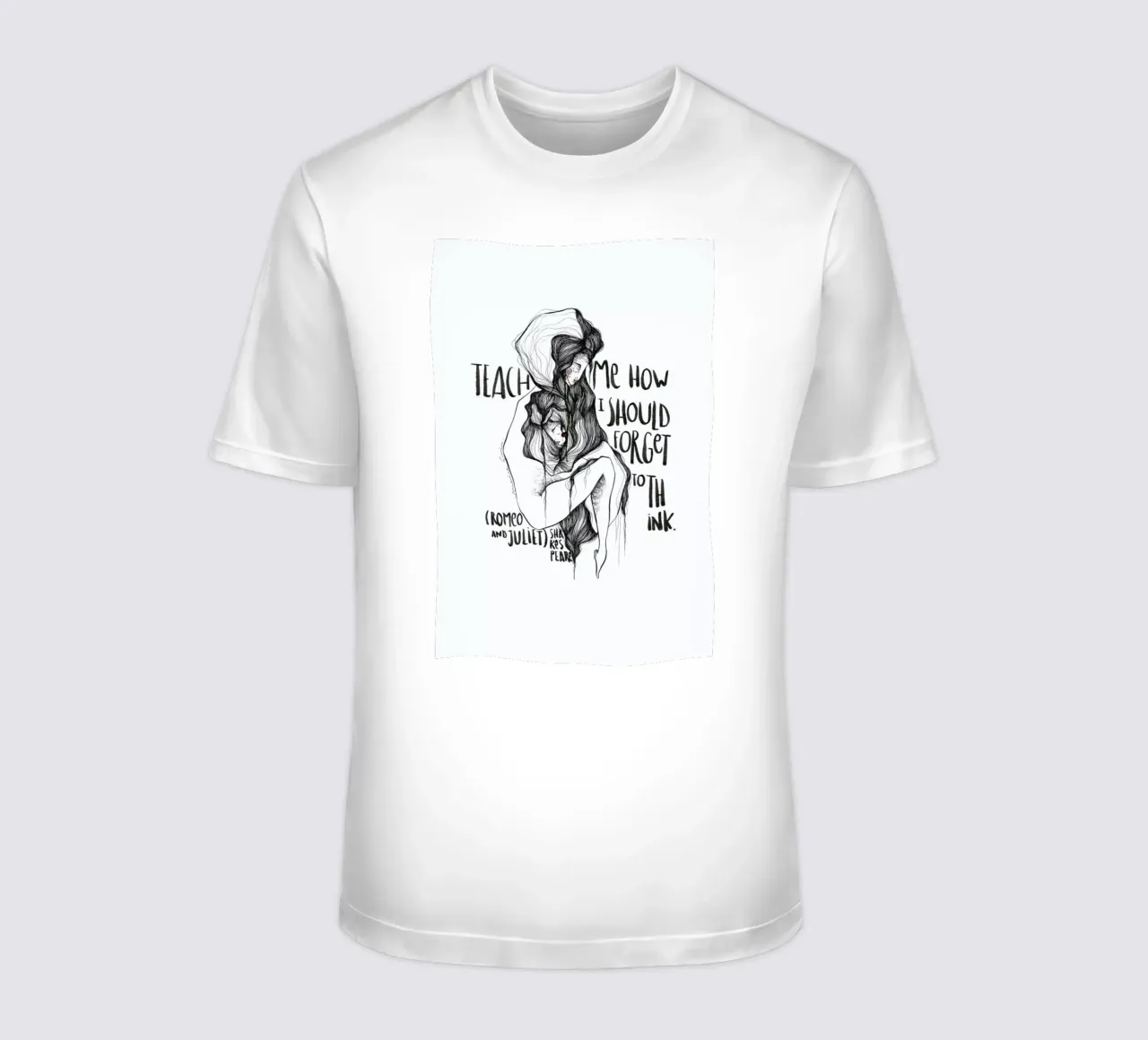 Romeo and Juliet t-shirt da Marina Guiu