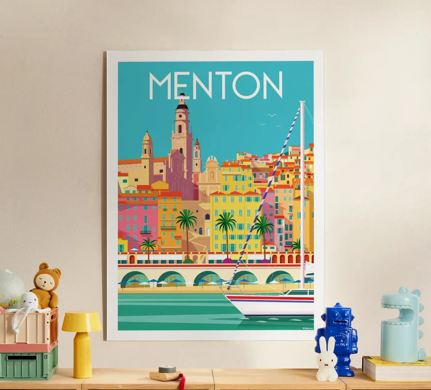 Menton plexiglass da Raphaël Delerue