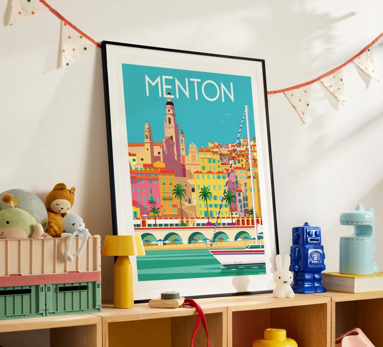 Menton poster da Raphaël Delerue