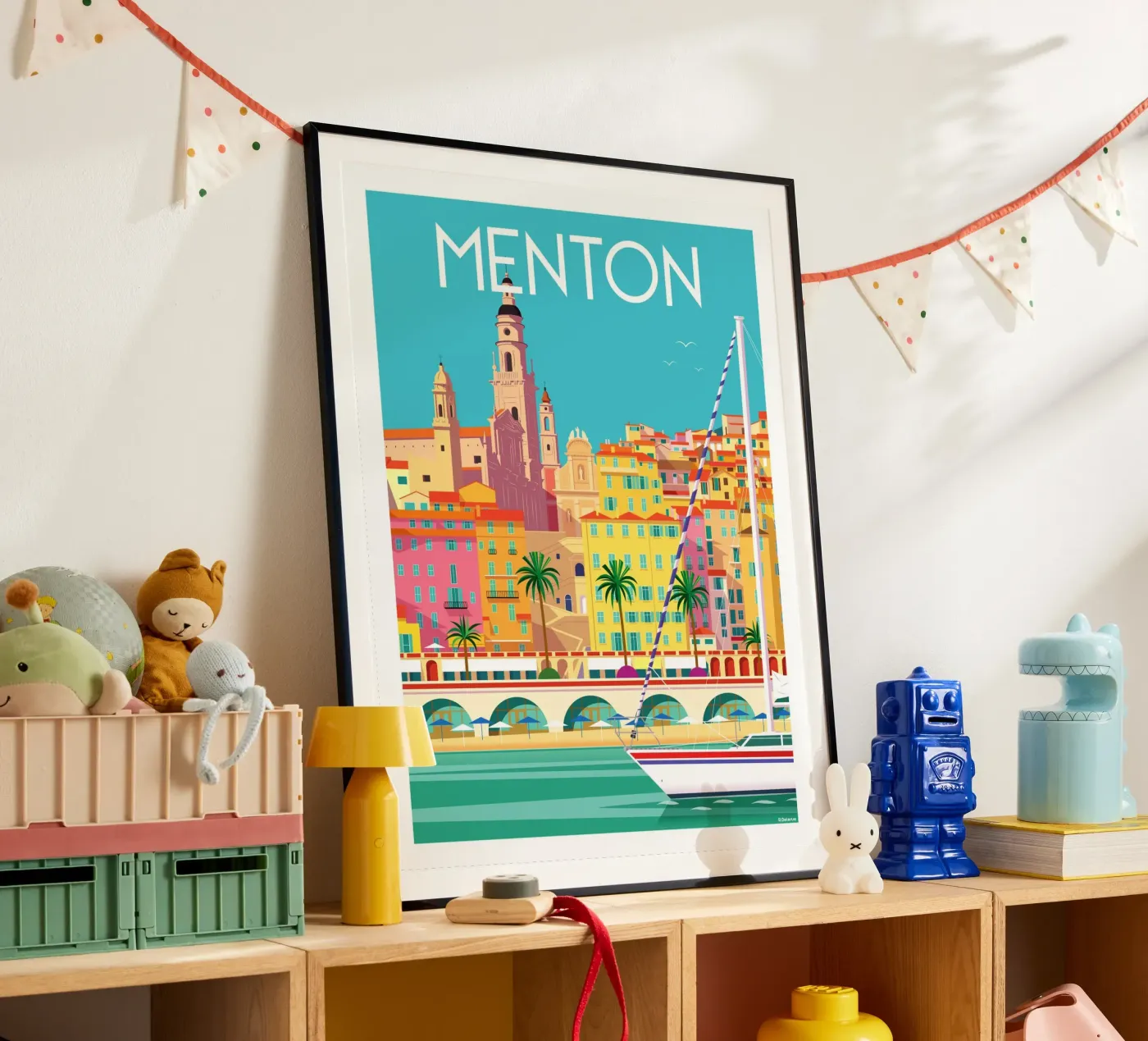 Menton poster da Raphaël Delerue
