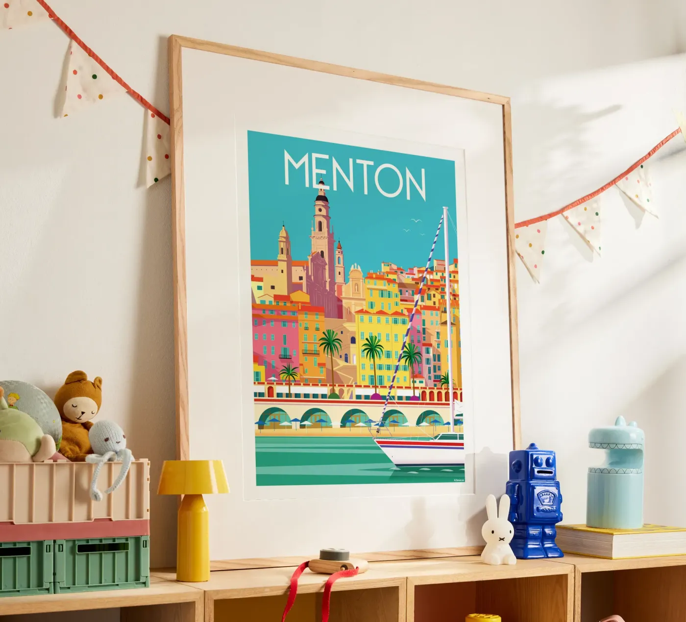 Menton poster da Raphaël Delerue