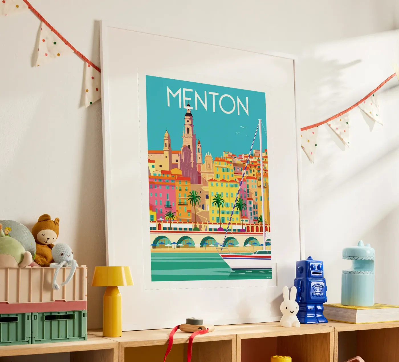 Menton poster da Raphaël Delerue
