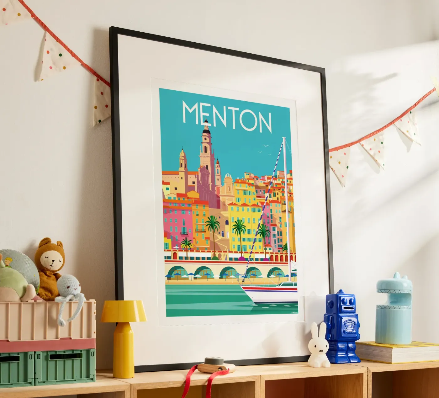 Menton poster da Raphaël Delerue