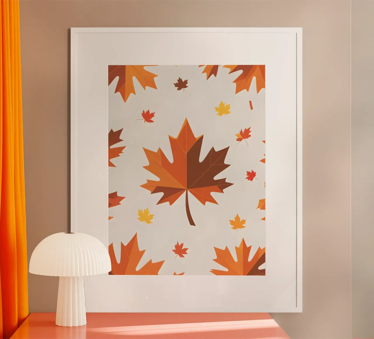 Herbst Ahornblatt Poster von The Green Room