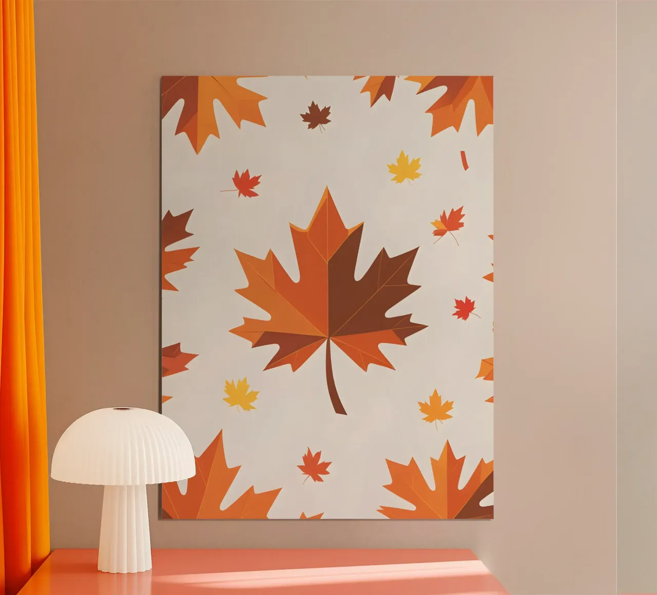 Herbst Ahornblatt Poster von The Green Room