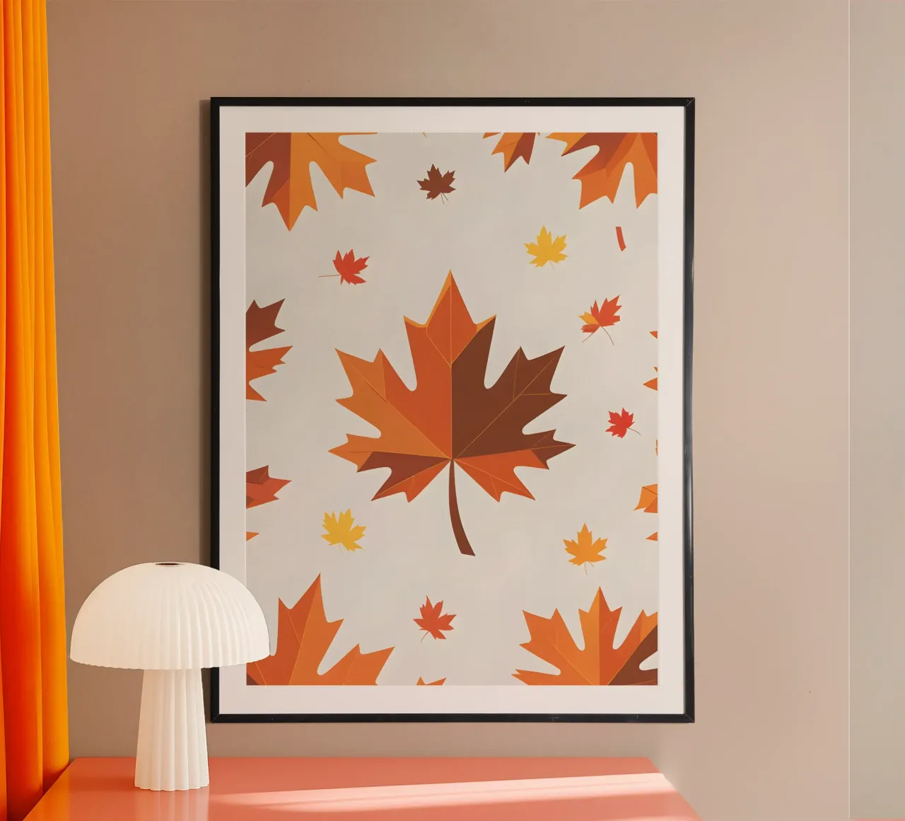 Herbst Ahornblatt Poster von The Green Room