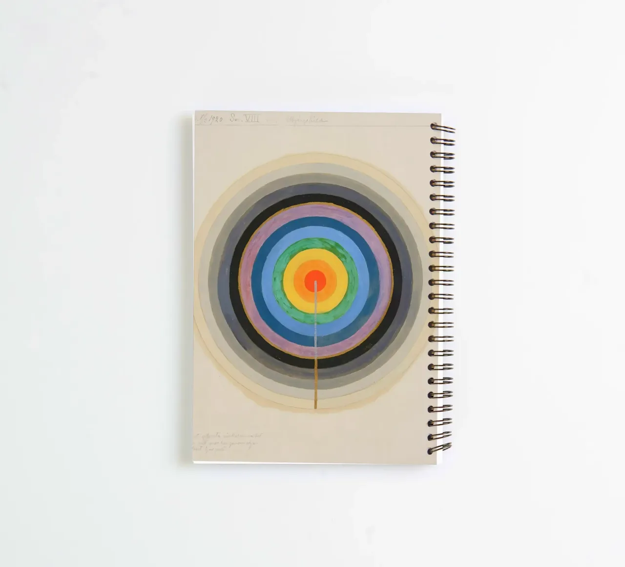 Hilma af Klint - Series VIII. Picture of the Starting Point spiral notebook by William Store