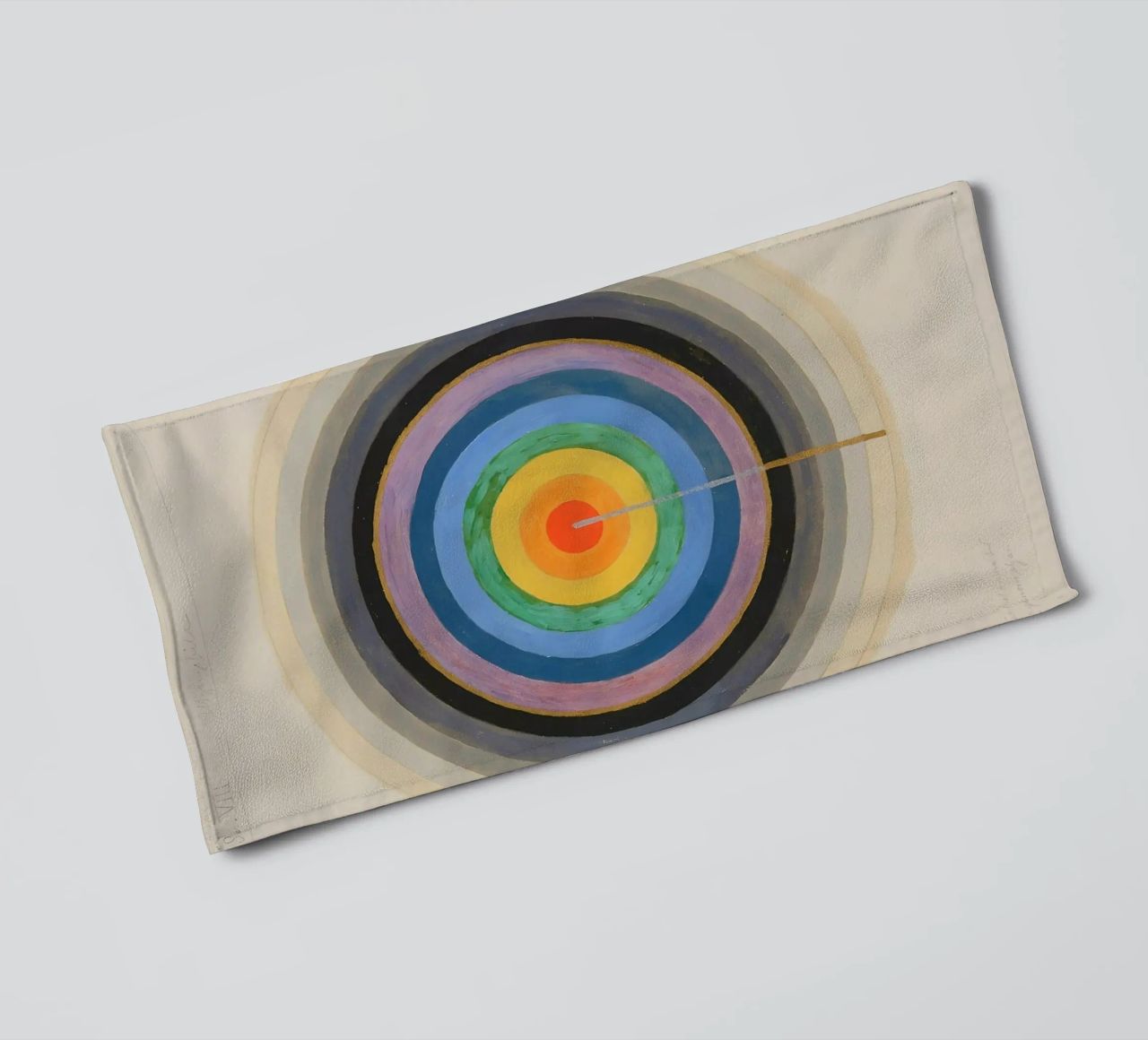Hilma af Klint - Serie VIII. Immagine del punto di partenza asciugamano da bagno da William Store