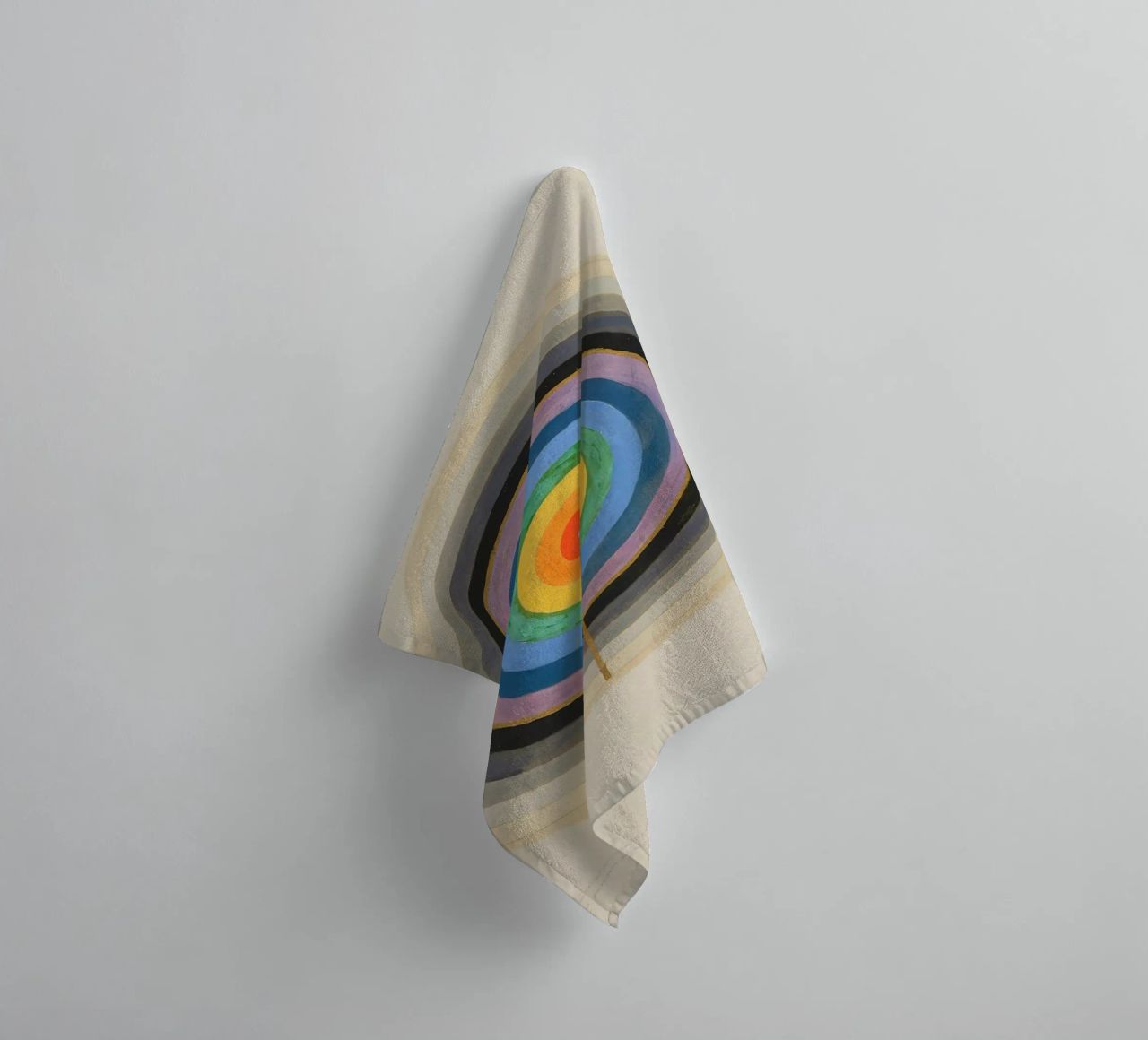 Hilma af Klint - Serie VIII. Immagine del punto di partenza asciugamano da bagno da William Store