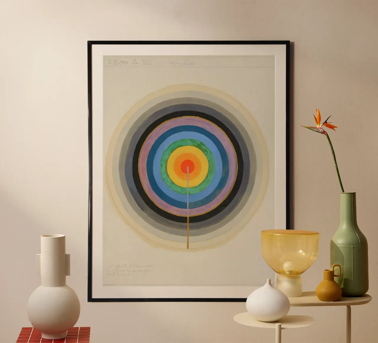 Hilma af Klint - Series VIII. Picture of the Starting Point hahnemühle by William Store