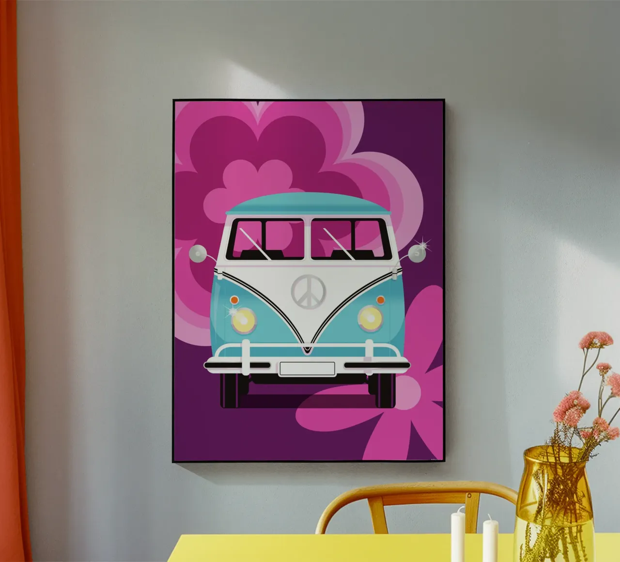 VW Combi T1 plexiglass da Raphaël Delerue