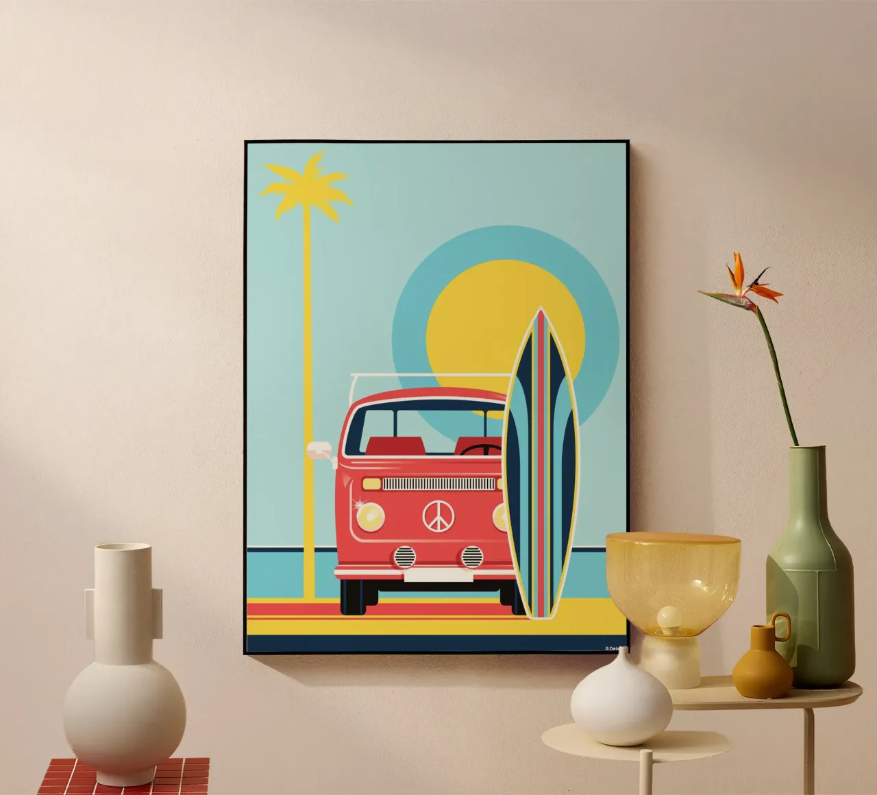 VW Combi T2 plexiglass da Raphaël Delerue