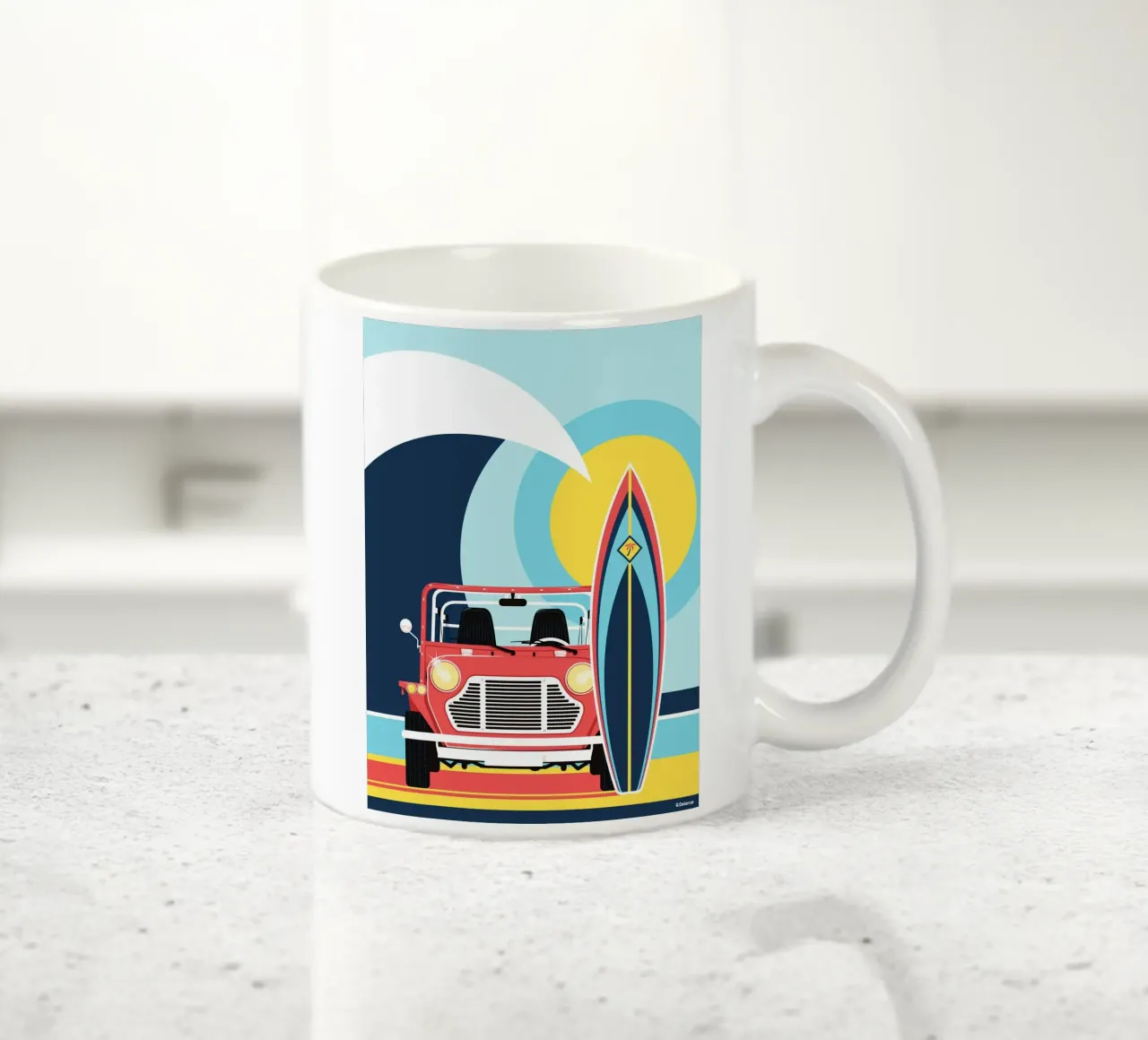 Moke ceramic mug by Raphaël Delerue