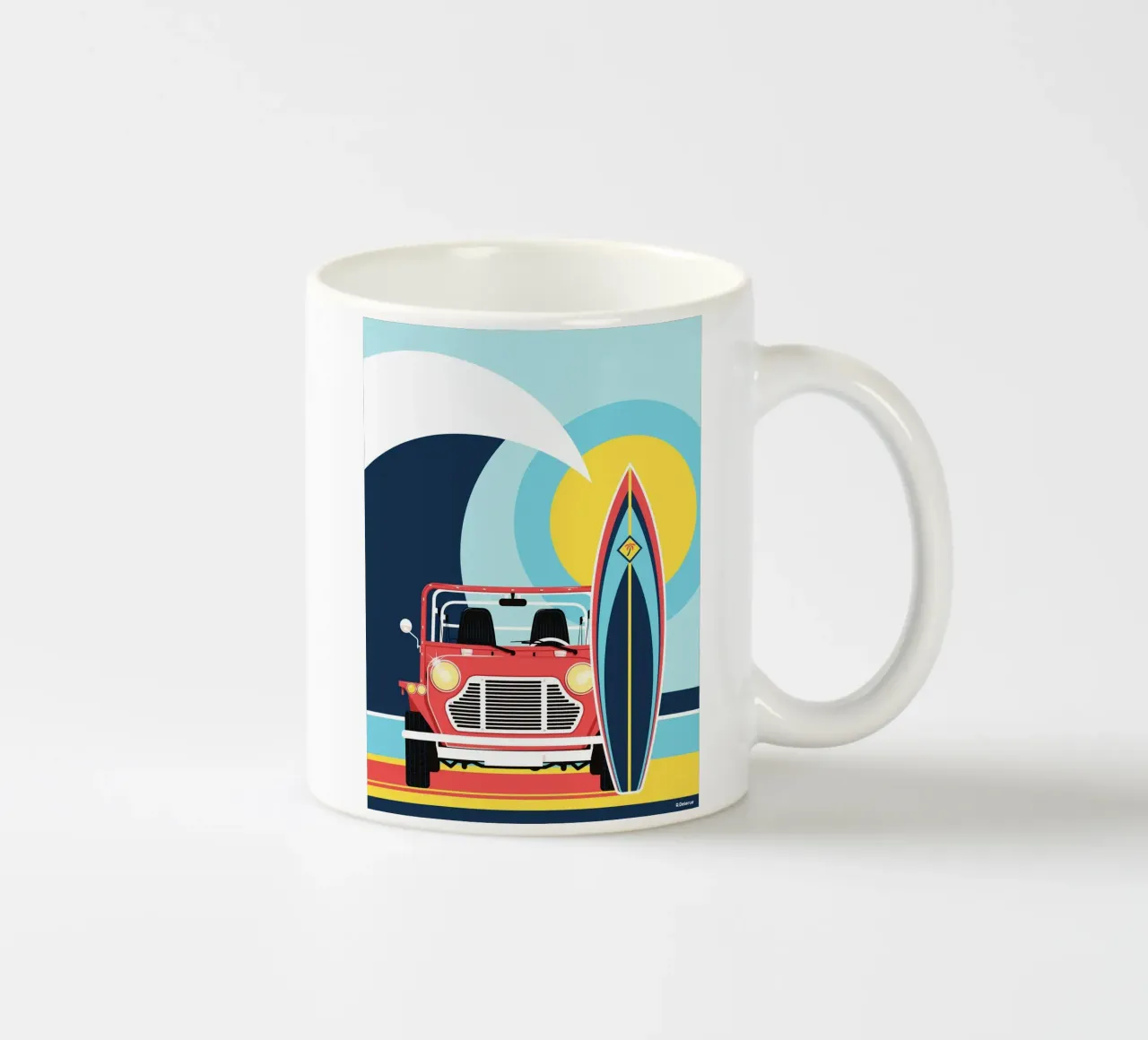 Moke ceramic mug by Raphaël Delerue