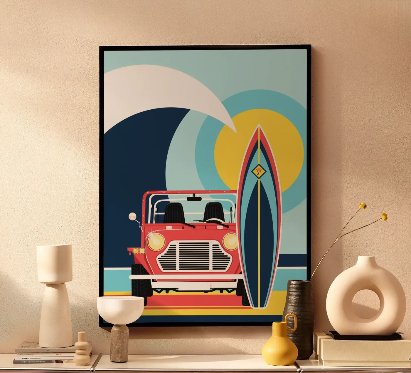 Moke Poster von Raphaël Delerue
