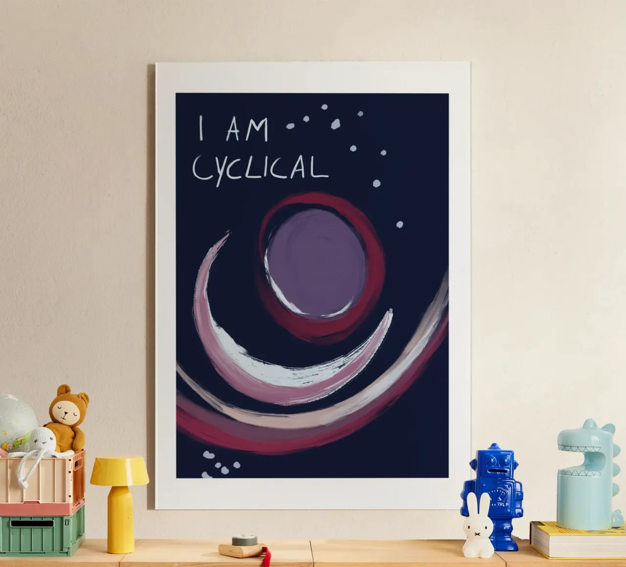 I am cyclical plexiglass da Filiz Sieben