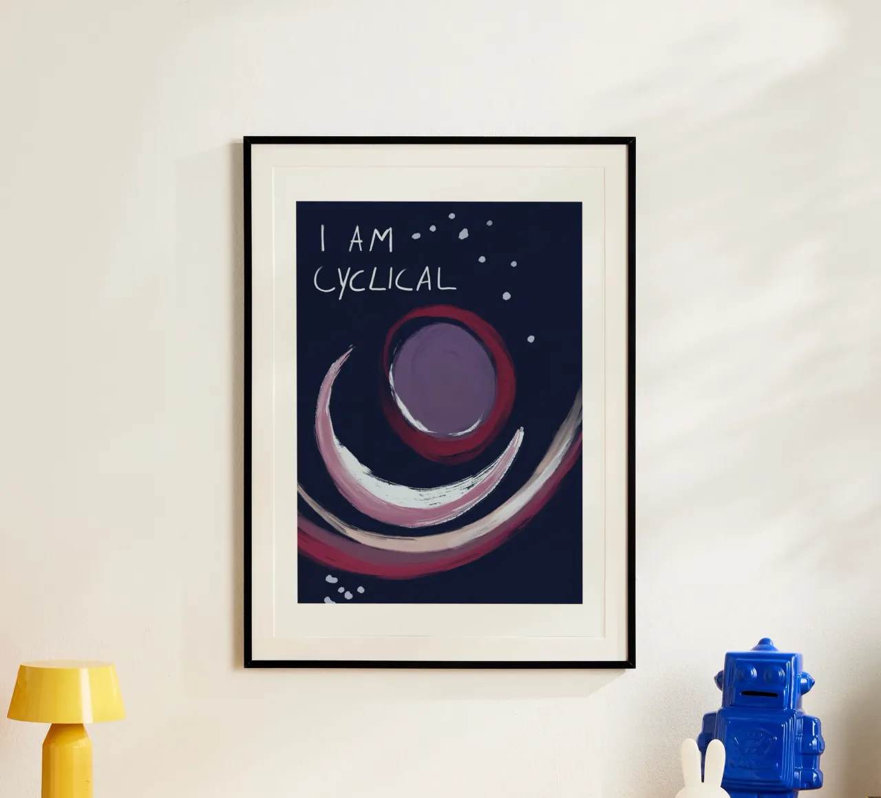 I am cyclical poster da Filiz Sieben
