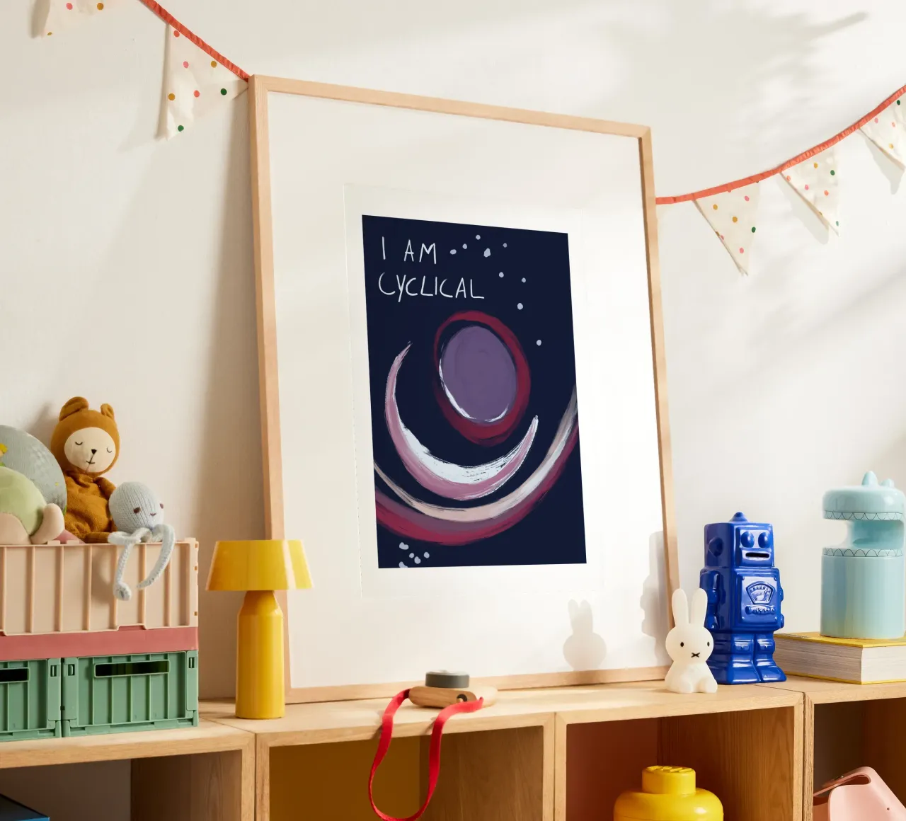 I am cyclical poster da Filiz Sieben