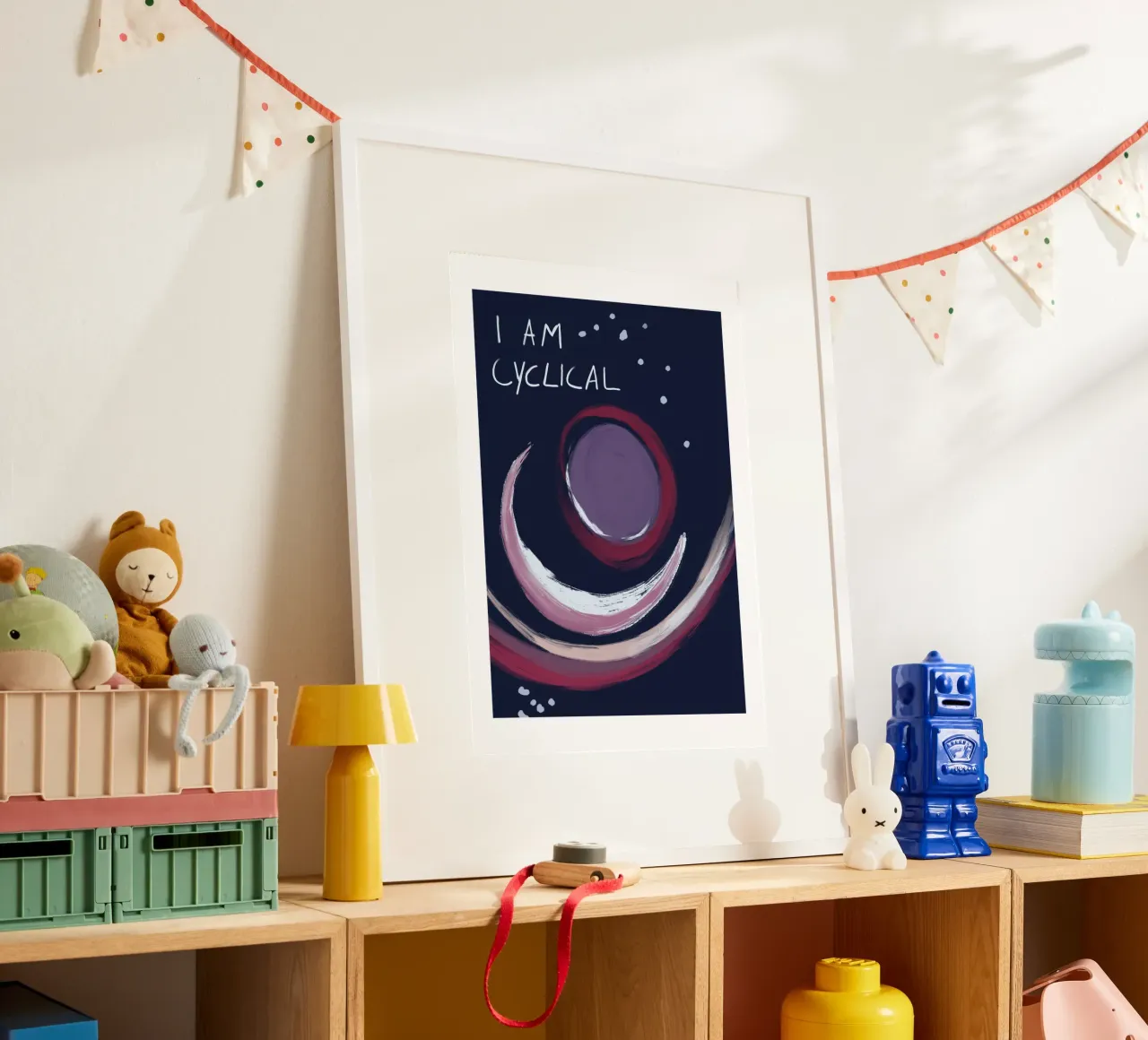 I am cyclical poster da Filiz Sieben