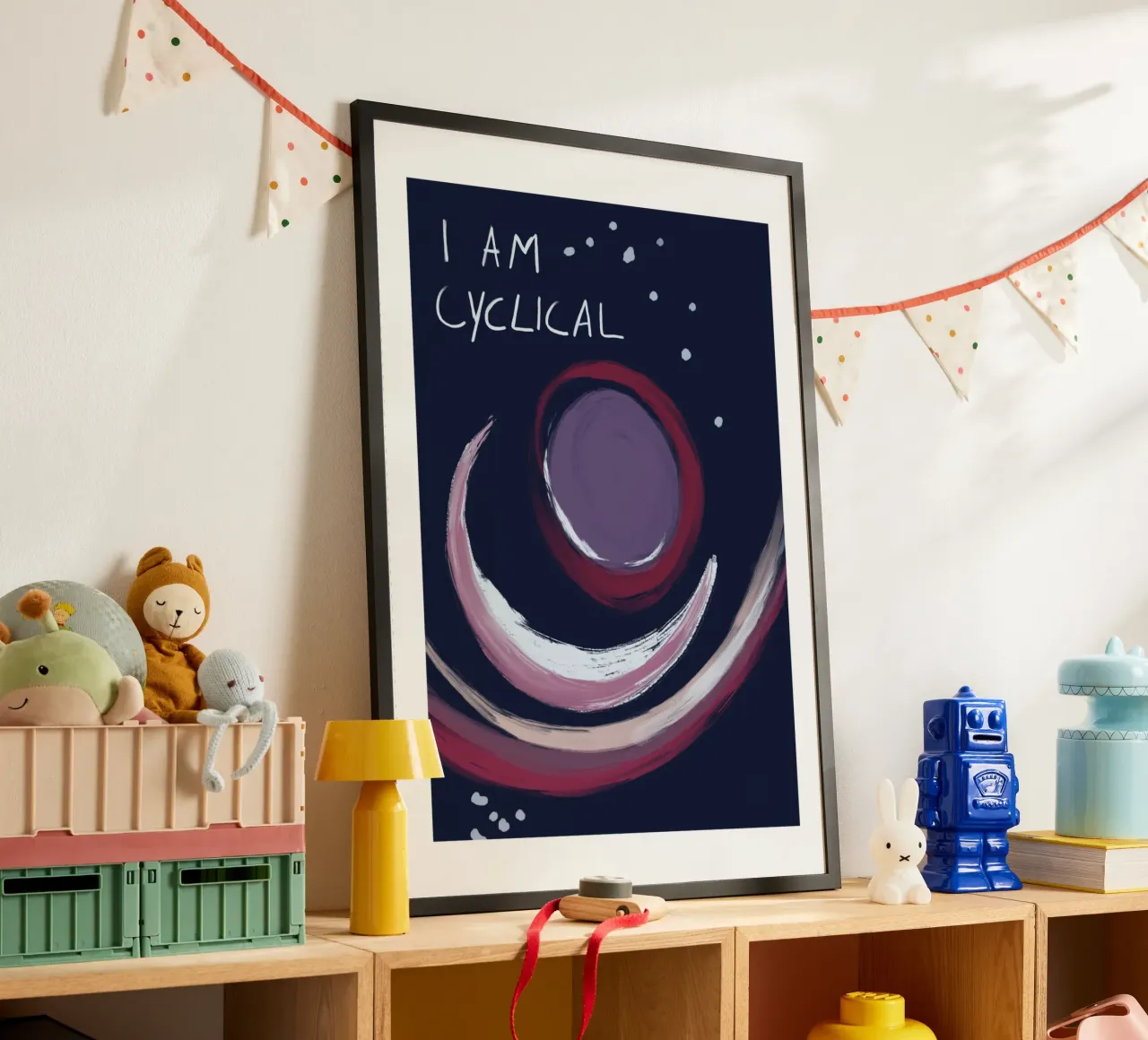 I am cyclical poster da Filiz Sieben