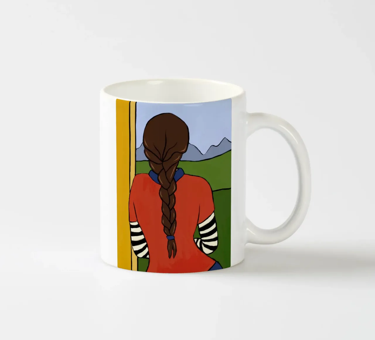 Distance tazza in ceramica da TijanaArtStudio88