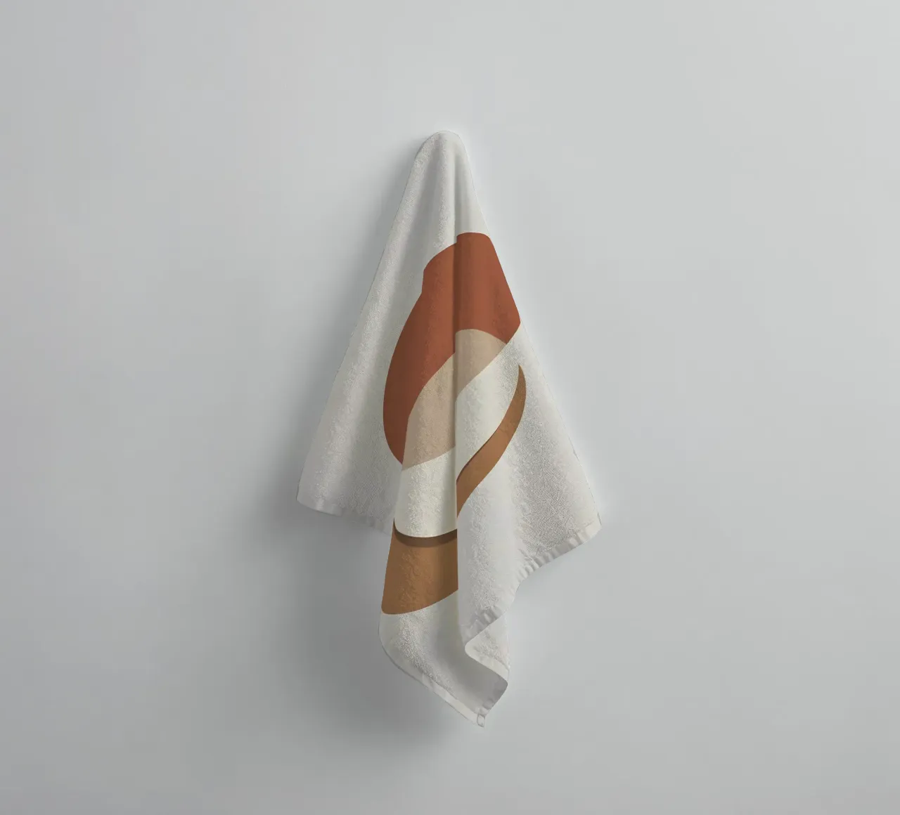 Three circles overlapping arrangement towel by Botanical Gallery