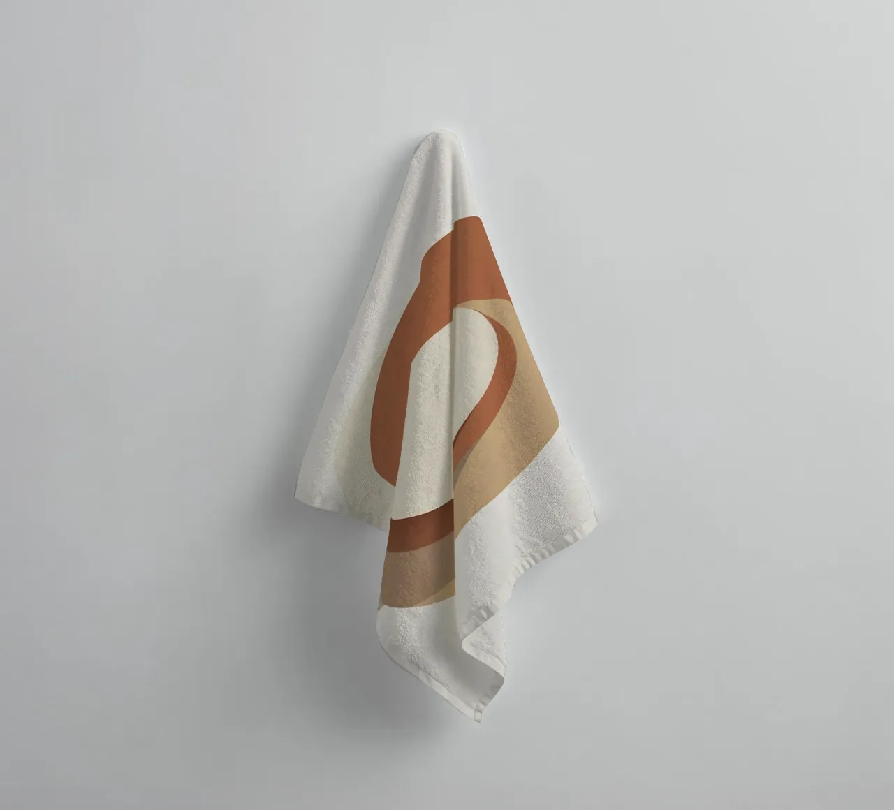 Three circles overlapping arrangement towel by Botanical Gallery