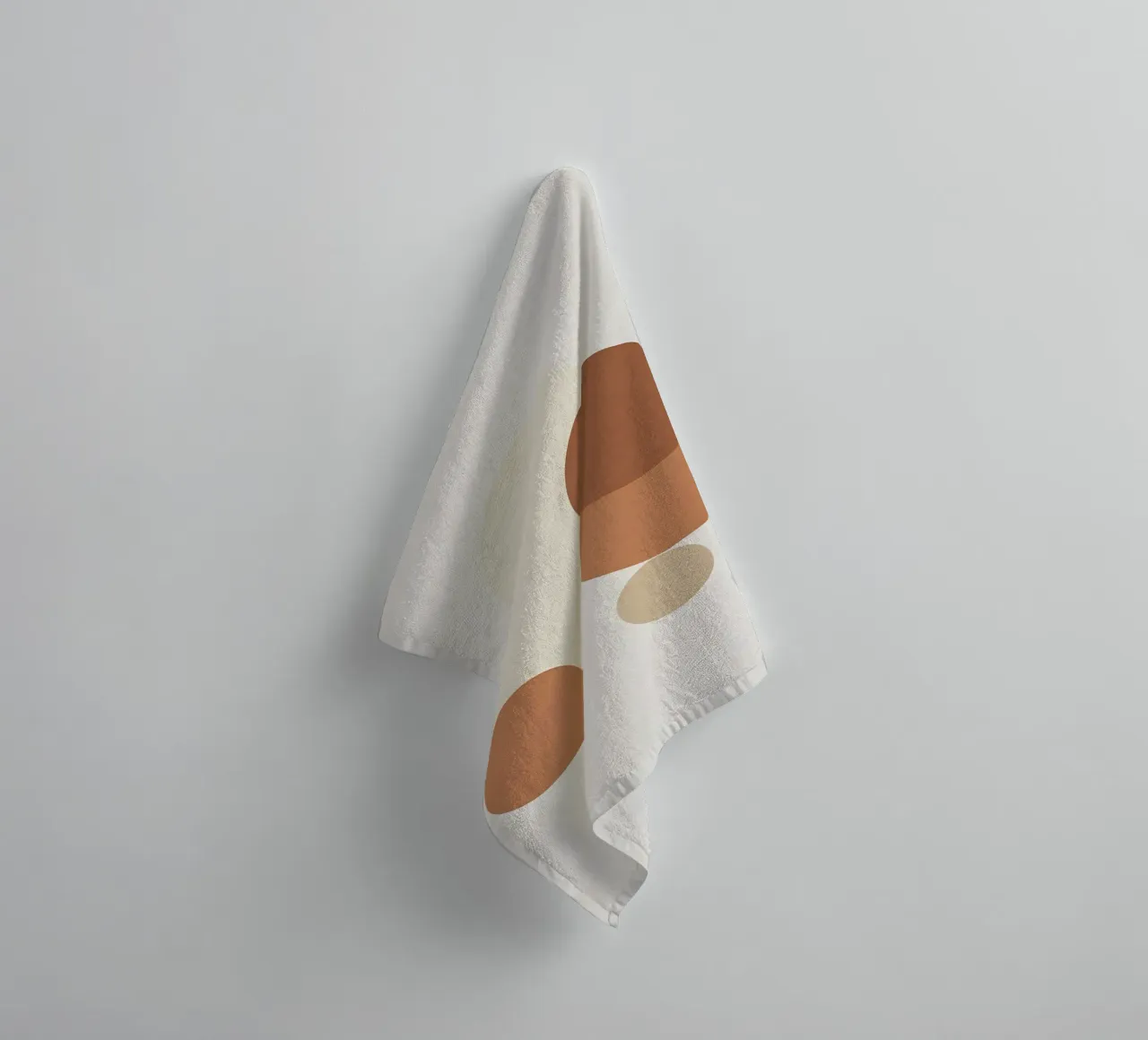 Three circles overlapping arrangement towel by Botanical Gallery