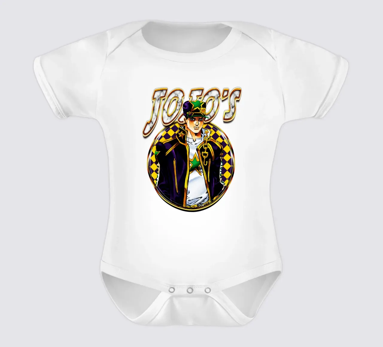 Jojo's Bizarre Fantasy body neonato maniche corte da grass.studio_