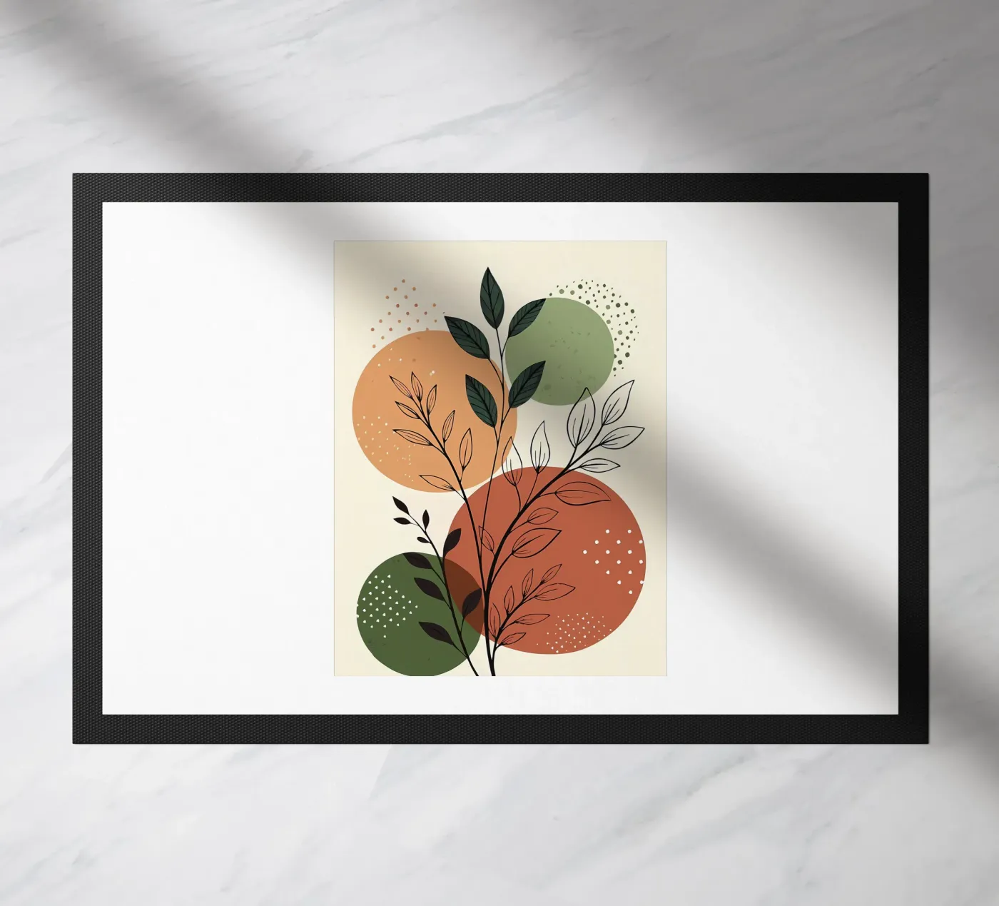 Botanical Harmony doormat by Jose