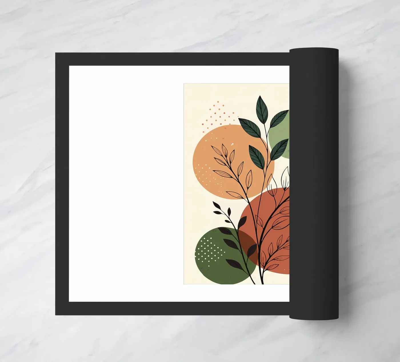 Botanical Harmony doormat by Jose