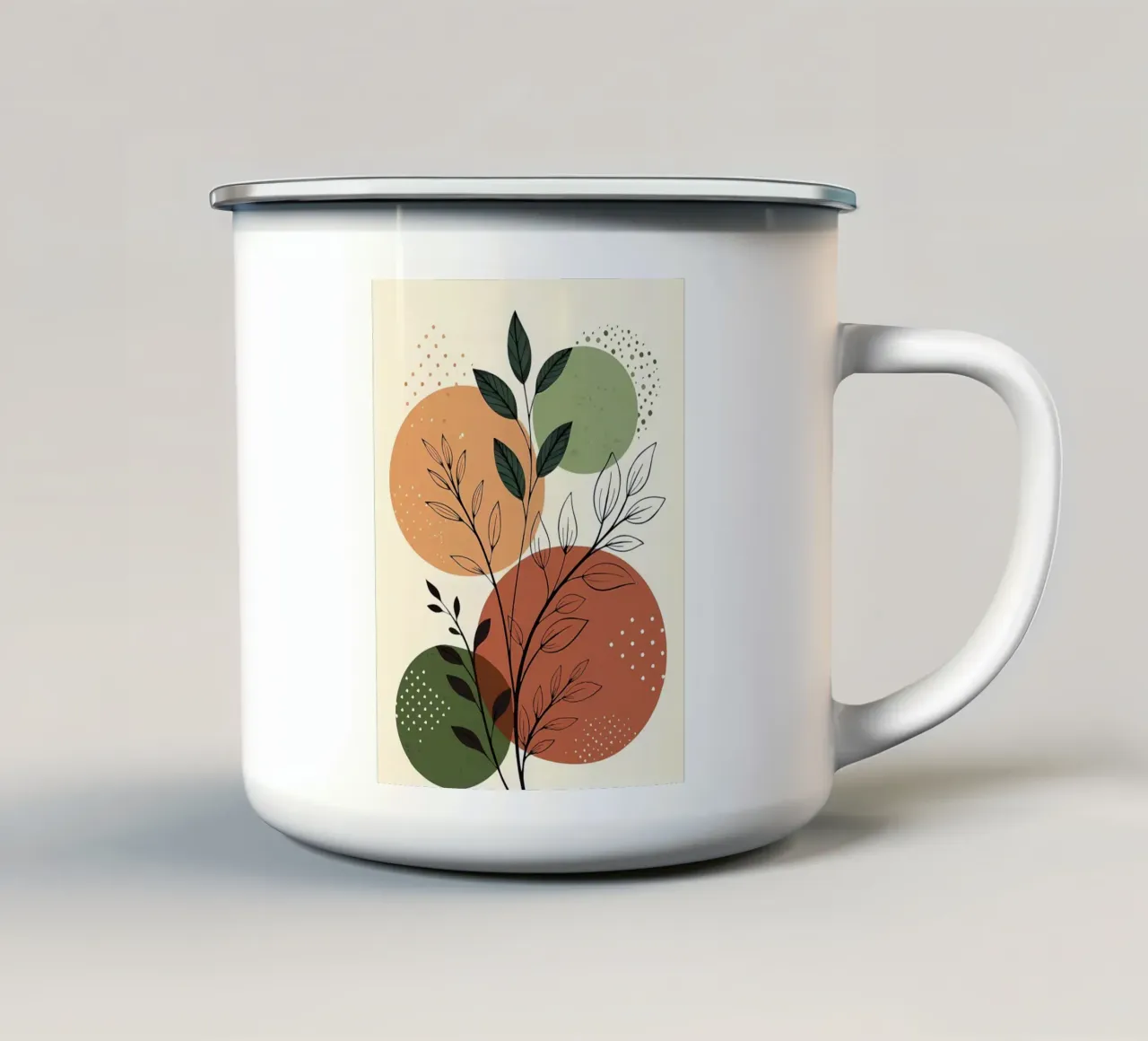 Armonia botanica tazza in smalto da Jose