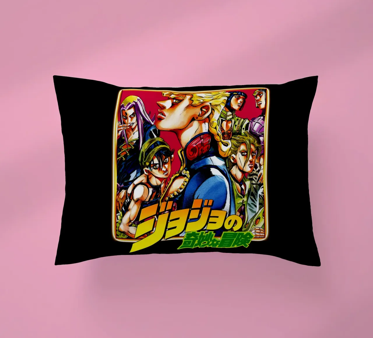 Jojo's Bizarre Animasi Fiksi cuscino da grass.studio_