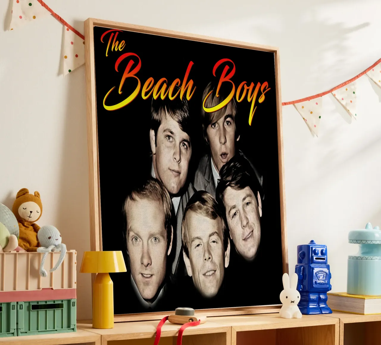 Maglietta classica della band pop americana tela con Cornice a cassetta da 21grams_records