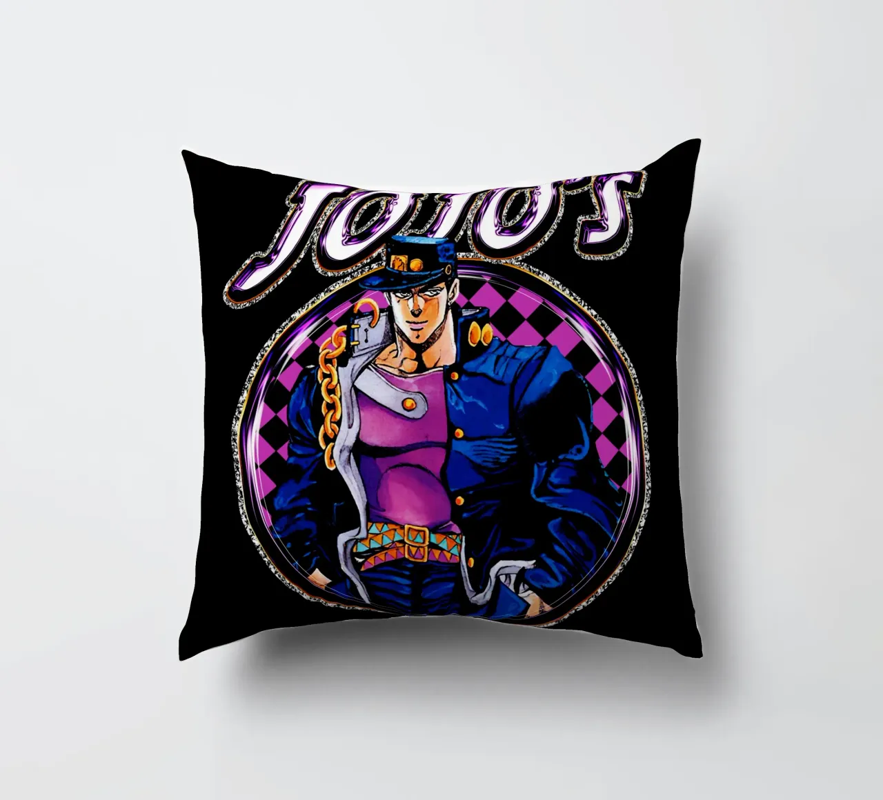Fantasi Jojo's Bizarre Action cuscino da grass.studio_
