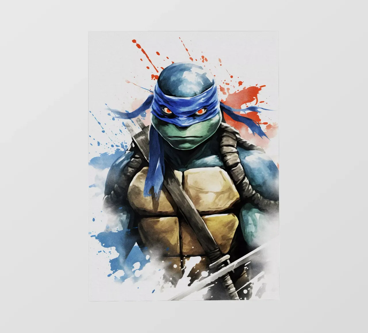 Leonardo Teenage Mutant Ninja Turtles pellicola backlit da CreativeStudio