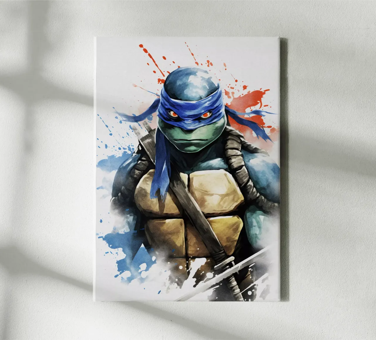 Leonardo Teenage Mutant Ninja Turtles canvas by CreativeStudio
