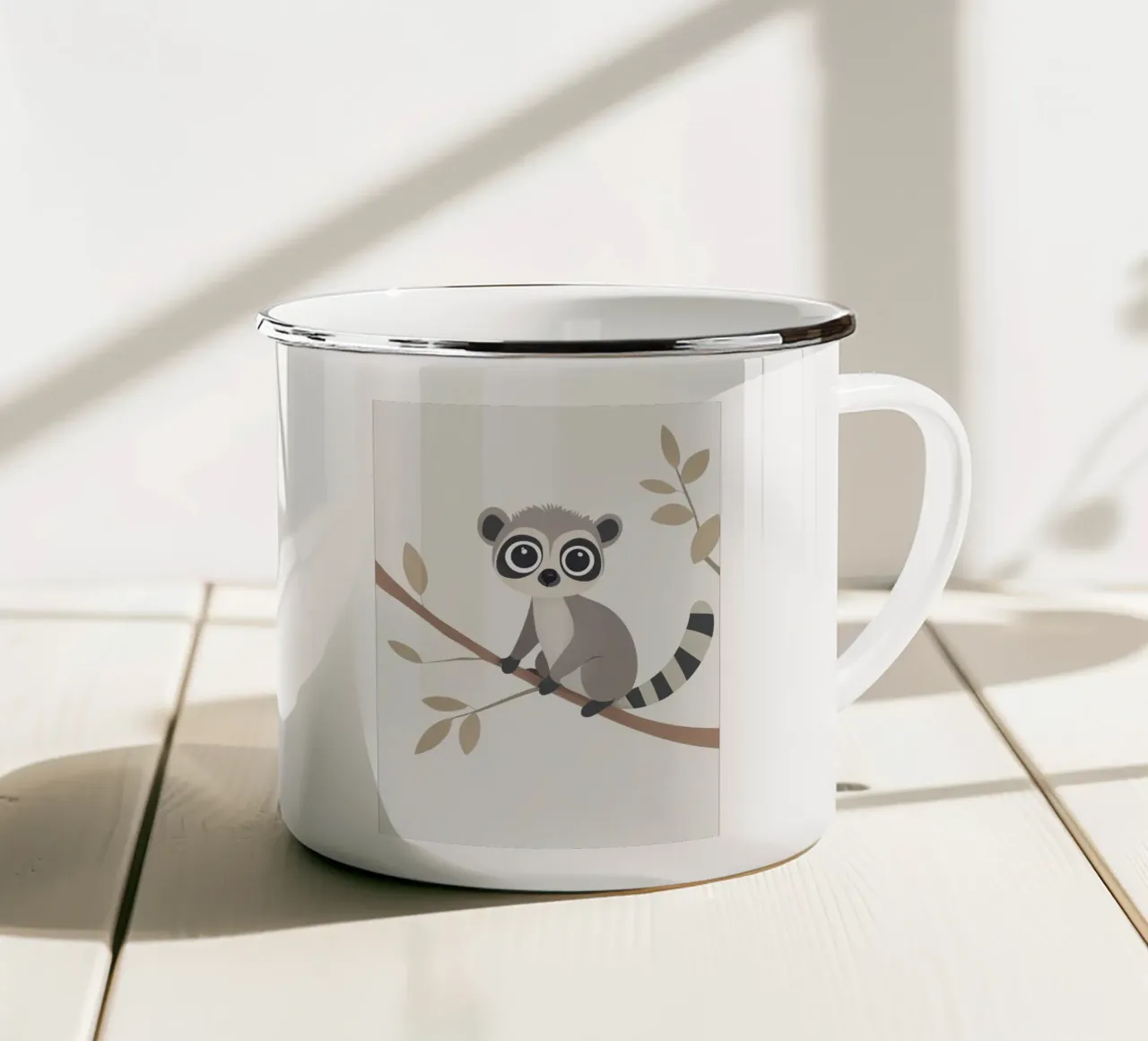 Lemure stravagante tazza in smalto da Happy Littles